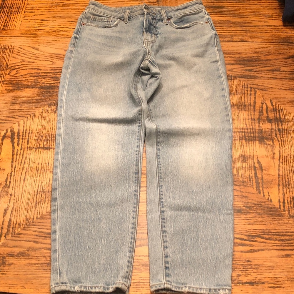 Old Navy Women’s High Rise OG Straight Light Blue Jeans